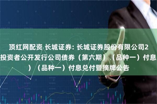 顶红网配资 长城证券: 长城证券股份有限公司2023年面向专业投资者公开发行公司债券（第六期）（品种一）付息兑付暨摘牌公告